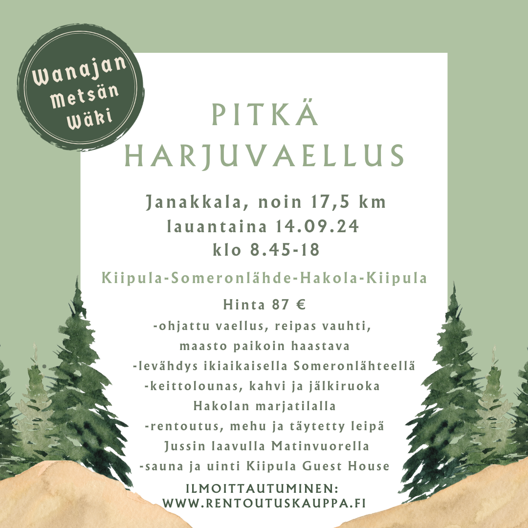 Pitkä Harjuvaellus 14.09.24